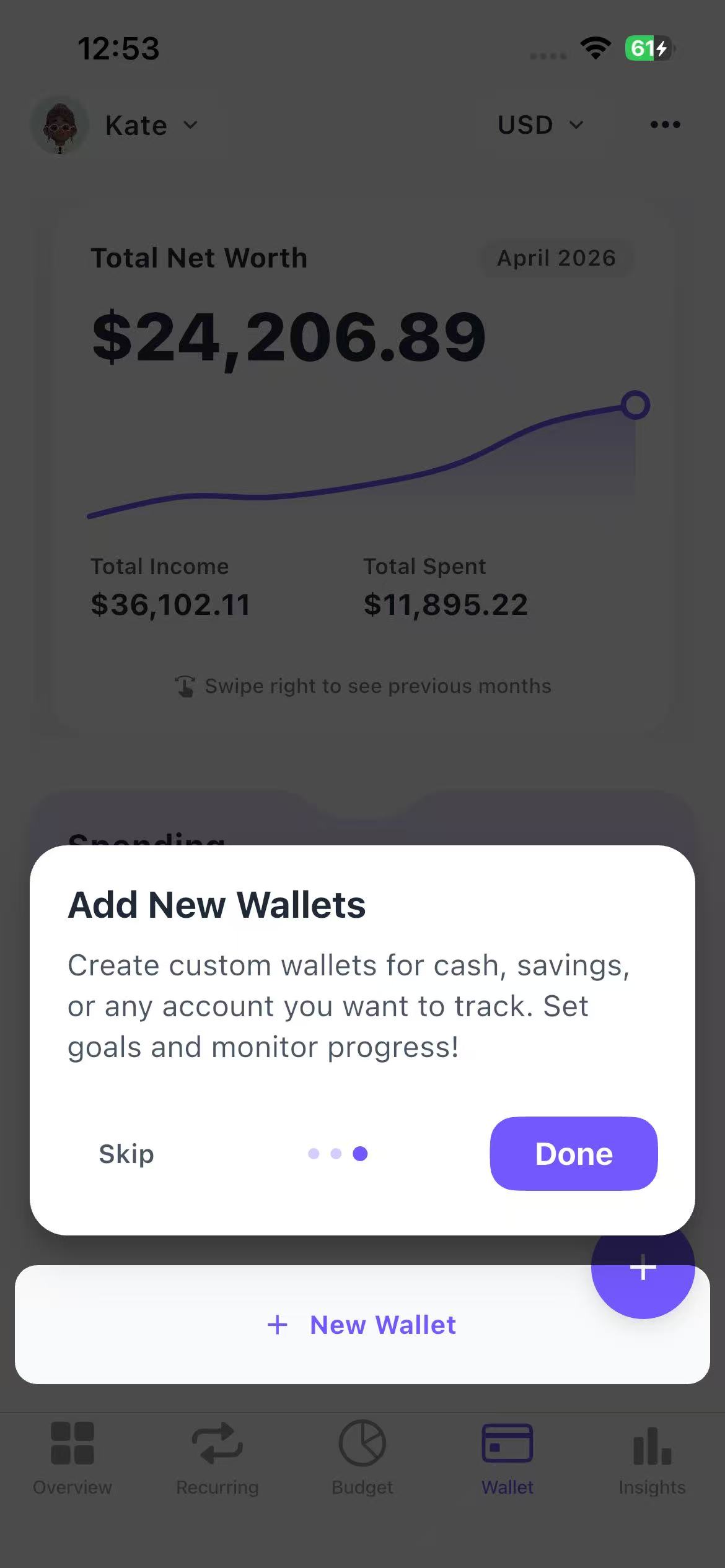 Wallet Transfer